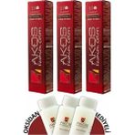 Akos 6.2 Koyu Kumral Tüp Saç Boyası 60 Ml ( 3 Adet Boya+ 3 Adet Oksidan)