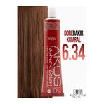 AKOS Yoğun Etkili Saç Boyası 60ml - Dore Bakır Kumral 6.34 + Pierra oksidan 60ml