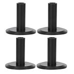 Akozon 4 adet PVC bayrak direği 4 adet dış mekan kalitesi PVC bayrak direği çubuk temel montaj aksesuarı kano tekneleri kano sürüşleri için dış kalite bayrak direği temel tutucu