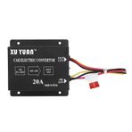 Akozon DC 24V - 12V Araba Kamyon Elektrikli İnvertör Voltaj Düşürücü Trafo Voltajı Düşürücü Dönüştürücü (24V -12V / 20A / 240W)
