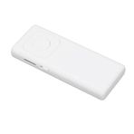 Akozon MP3 Çalar, M P3 Taşınabilir Mini Müzik Çalar, Çalışma Çalışma Gevşeme MP3 Kayıpsız Ses Desteği 64G Hafıza Kartı (Beyaz)