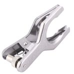 Akozon Paslanmaz Çelik Bilyalı Değirmen Kelepçesi, Küresel Arayüz Kelepçesi, Laboratuvar Kullanımı Için Metal Klips, Numune İşleme Için Güvenli Ve Dayanıklı Kelepçe (35#)