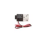 Akozon Pnömatik Solenoid Hava Valfi, 3V1-06 3 Yollu 2 Pozisyon, 1/8 BSP, Normalde Kapalı, Direkt Etkili Tip, Yüksek Kaliteli Pirinç Malzemeden Üretilmiş, Elektrik Kontrollü,