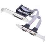 Akozon Seri Kartına PCI E, Bağlantı Noktaları 1 DB25 Masaüstü Bilgisayarlar Için Paralel LPT Bağlantı Noktası Adaptörü Destek DOS 8 7 XP 2000 Server 2003 2008