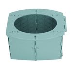 Akozon Toddler Lazımlık Katlanabilir Taşınabilir Bebek Tuvalet - Kamp, Uzun Mesafeli sürüş Ve Lazımlık Eğitimi Için Ideal Seyahat çözümü (GREEN)