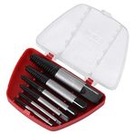 Akozon Vida çıkarıcı, 6 parça, kolay çıkarılan cıvata çıkarıcı seti, kırık vida cıvataları, çıkarıcı, hasar görmüş vida cıvataları, sökme aleti, cıvata, vida sökücü, ev için