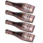 Akozon Vintage Antik Bronz Şişe Kulp Seti - Dolap Kapıları Için 4 Retro Düğme, Çekmece Çekmeceleri, Yeşil Ve Kırmızı Antik Kaplamalarda Avrupa Tarzı Mobilya Kulpları (Altın gül)