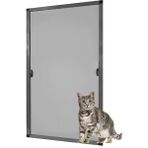 Akpen Kedi Tüllü Sabit ,tak- Çıkar Pencere Sinekliği ANTRASİT GRİ MAX. 70 x 130 cm ye kadar İSTEDİĞİNİZ ÖLÇÜYÜ VEREBİLİRSİNİZ