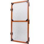 AKPEN Menteşeli Kapı Sinekliği KAHVERENGİ ALTINMEŞE MAX. 90 X 210 cm ye kadar İSTEDİĞİNİZ ÖLÇÜYÜ VEREBİLİRSİNİZ