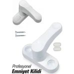 Akpen Pencere Emniyet Kilidi Beyaz Emn04