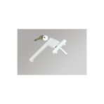 Akpen Std Pvc Pimapen Pencere Için Alüminyum Tek Kol Pınar Kilitli (ANAHTARLI) Beyaz