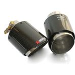 Akrapoviç Akrapoviç Egzoz Ucu Karbon Yuvarlak Tekli 100Mm
