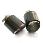 Akrapoviç Akrapoviç Egzoz Ucu Karbon Yuvarlak Tekli 90Mm