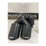 Akrapovic AKRAPOVİC KARBON EGZOZ UCU ÇİFT ÇIKIŞ 90MM SAĞ SOL SET --MAYUKDİZAYN--