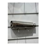 Akrapovic Çift Çıkış Üniversal Egzoz-Silver