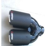 Akrapoviç Egzoz Ucu Çiftli 90mm 1adet sağ Taraf