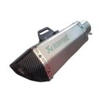 Akrapovic Gri Karbon Standart Motosiklet Abart Egzoz