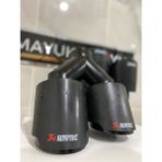 Akrapovic Karbon Egzoz Ucu Çift Çıkış 100mm Sağ --mayukdizayn--