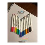 Akraz Art Design Akrilik Marker Kalem Seti 12 Renk (Acrylic Marker) Akr-49