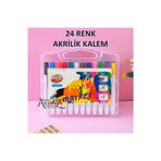 Akraz Art Design Akrilik Marker Kalem Seti 24 renk (Acrylic marker) AKR-60