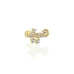 Akrep Model Taşlı Tragus Piercing