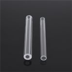 Akrilik Boru Şeffaf Tüp, 2pcs High Transparent Acrylic Tube Length 20cm 50cm for Fish Tank Aquarium Tube(6MM*20CM)