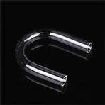 Akrilik Boru Şeffaf Tüp, Aquarium Transparent U Tube Acrylic Pipe Fittings Elbow Connector 120mm 170mm(32mm)