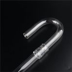 Akrilik Boru Şeffaf Tüp, Elbow Connector for Aquarium Fish Tank U Air Tube Plastic Fittings 1pc(32mm)
