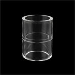 Akrilik Boru Şeffaf Tüp, ID 16 25mm Transparent Acrylic Fish Tank Aquarium Fittings(50mm)