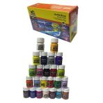 Akrilik Boya 24 Renk 17 Ml 1 Paket Nova Color Akrilik Boya Seti 24 Lü Kağıt Tuval Ahşap Cam Duvar Metal Boyama