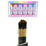 Akrilik Boya Inci Set 6X70ML + Fırça Set 6