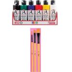 Akrilik Boya Multi Set 6X70ML + Fırça Set 10
