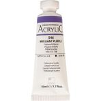 Akrilik Boya Profesyonel Brilliant Purple (546) 50ML Tüp (Seri A)