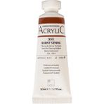 Akrilik Boya Profesyonel Burnt Sienna (553) 50ML Tüp (Seri A)