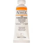 Akrilik Boya Profesyonel Fluorescent Orange (572) 50ML Tüp (Seri B)