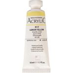 Akrilik Boya Profesyonel Lemon Yellow (517) 50ML Tüp (Seri A)