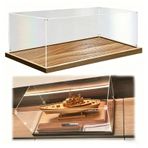 akrilik kutu İstiflenebilir Şeffaf Akrilik Ekran Kutusu, Depolama için Suya Dayanıklı ve Toz Geçirmez Organizatör, Heykeller, El Sanatları, Hediyelik Eşya Vitrini(45cm/18",40x50cm/16x20")