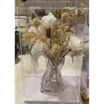 akrilik kutu Şeffaf Panelli Uzun Akrilik Figür Vitrini, Koleksiyonluk Eşyalar için Tezgah Üstü Kutusunu Birleştirin, Toz Geçirmez Plastik Saklama Kutuları(White Base,45x45x60cm)