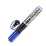 Akrilik Marker Yuvarlak Uç 1 Adet Brons Akrilik Markör Metal Seramik Ahşap Kumaş Tuval Cam Taş Mavi