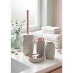Akrilik Rose Banyo Seti - 4 Parça, Krem