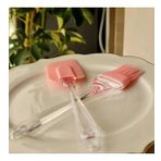 Akrilik Spatula Yumurta Fırçası Silikon Set Kek Börek Hamur Seti