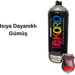 Akrilik Sprey Boya Tekoro 400 ml – Metal, Plastik, Ahşap Cam ve Oto Yüzeylere Uygun Renkler - Gümüş