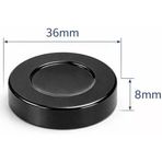 Akrilik Tavla Pulu 36 Mm – 8 Mm Kalınlık | Siyah & Krem | Büyük Boy Tavlalar İçin Uyumlu | Dayanıklı & Çizilmez Tavla Pulları