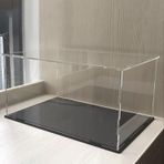 Akrilik Teşhir Kutusu, Aksiyon Figürleri, Oyuncaklar, Bebekler, Modeller için Ekstra Büyük Akrilik Vitrin - Şeffaf Düzenleyici Kutusu, 40x40x25cm, Koleksiyon için Mükemmel, Tezgah Üstü Depolama