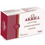 Akrill Krill Yağı 30 Kapsül Balık Yağı