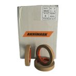 Akrimask Maskeleme Bandı 18mmx35mt Kahverengi 1 Koli - 96 Adet