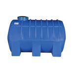 Akro Su Deposu 1000 Litre Yatay Mavi