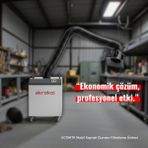 Akrokol Ecomtk Mobil Kaynak Dumanı Emiş & Filtreleme Ünitesi (Ekonomik Model)