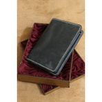 Akronium Leather Hakiki Deri Ajanda Kitap Kılıfı - Siyah