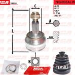 Aks Kafasi Dis Absli 98-01 ( Renault : Master I Opel Movano ) 28*27*67 - Mga-70228
